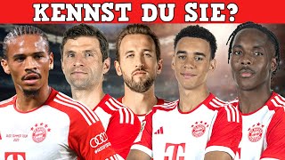 FC Bayern: Kannst du alle Bayern Spieler erraten? 👀 Fußball Quiz 2023