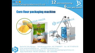 Corn flour packaging machine 1kg 2kg 5kg flour pouch