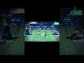 #Badminton players don't miss in the match powerful crazy rally