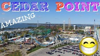 AMAZING DAY AT CEDAR POINT | ELLIE CAN RIDE THE BIG RIDES | Emma & Ellie