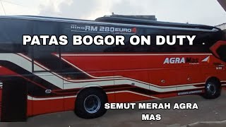 REVIEW SEMUT MERAH AGRA MAS EX FIREBLAZ ANGKATAN SIANG MENUJU BOGOR || AKANKAH ADA NAMBAH UNIT BARU