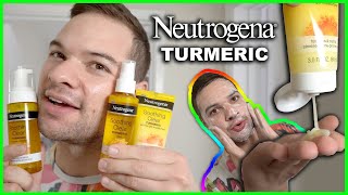 First Impressions: Neutrogena Soothing Clear Turmeric Skincare Review for Acne