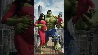 Hulk just got a new baby from red she hulk 😱 #hulk #shorts