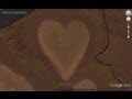 VALENTINE HEARTS IN GOOGLE EARTH  PART  THREE ( 3/4 )