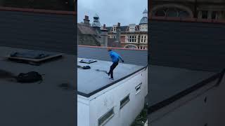 Small Roof Gap Found In Redhill #shorts #parkour #ytshorts #roof