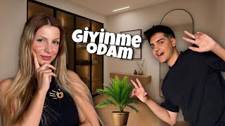 Giyinme Odamı Düzenliyorum! Bambaşka Oldu 😱 Sıla Beyoğlu | Melih Yıldırım