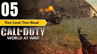 Their Land, Their Blood - Mission 5 | Call of Duty : World At War | Gameplay - No Commentary