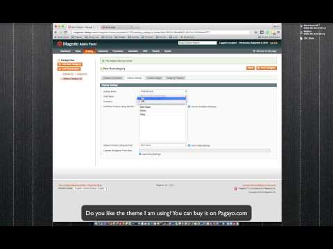 Creating the top menu in Magento Creating the top menu in Magento