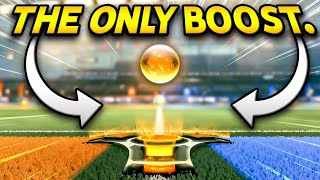 Rocket League, but the field only has ONE boost pad