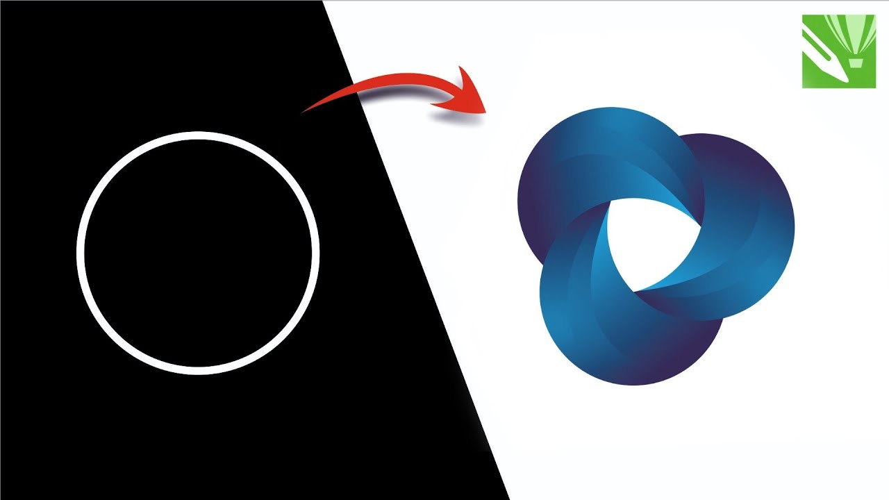 Creative Logo Design Coreldraw Youtube