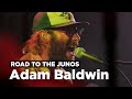 Watch Adam Baldwin rock out on Road To The Junos