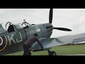 Pilot Ray Hanna - Spitfire low pass