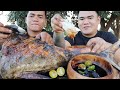 OUTDOOR COOKING | BUNTOT NG TUNA INASAL MUKBANG (HD)