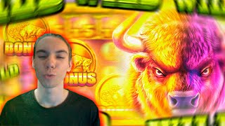 ПОЙМАЛ ХОРОШИЙ ЗАНОС В BUFFALO KING!!!🤑🤑🤑#казино #заносынедели #казиноонлайн