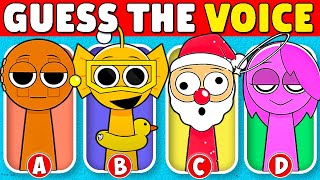 Guess The OC Sprunki Characters By VOICE🔊Bailey🐠Santa🎅🏻Dorn🔑Rose🥀