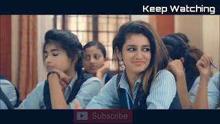 Priya Prakash Varrier प्रिया प्रकाश वारियर New latest viral song Oru Adaar love  whatsapp video