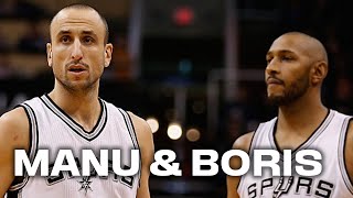 Highlights: San Antonio Spurs Legends Manu Ginobili and Boris Diaw