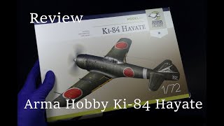 Ki-84 Hayate 1:72 Model Kit Arma Hobby - Review