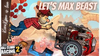 LET'S MAX BEAST🏎| HILL CLIMB RACING 2 | BGMI | KineXpro Gaming
