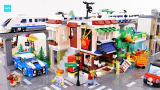 レゴ クリエイター 街のラーメン屋さん 31131 ／ LEGO Creator Downtown Noodle Shop 31131  Speed Build \u0026 Review