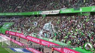 1. Spieltag VfL Wolfsburg vs. SV Werder Bremen