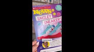 Step up student engagement with each issue of Scholastic News 1 👟 #ClassroomMagazine #TeachingIdeas