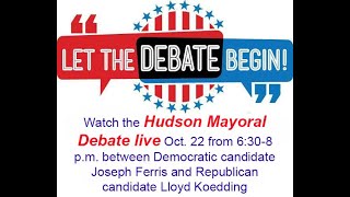 City of Hudson NY Mayoral Debate