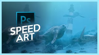 Underwater Speed Art (Photoshop)