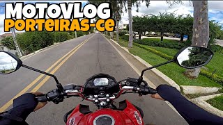 MOTOVLOG NA FAN160 2023 🔥 PORTEIRAS-CE