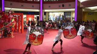 Umbrella Dance at Mid Valley Gardens Mall