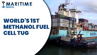 World's 1st. methanol fuel cell tug...