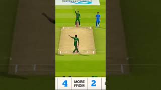 India need 10 runs from 4 balls against Bangladesh 😨/Real cricket 24 #shortsfeed #viralvideo