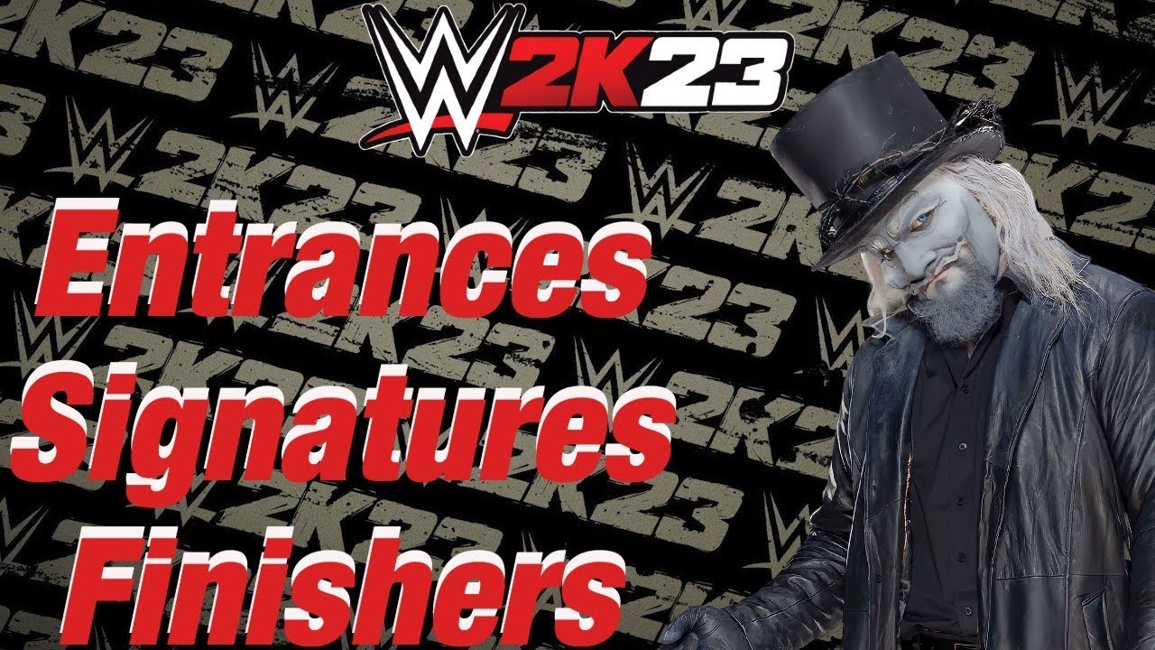 WWE 2K23 Entrances/Signatures/Finishers: DLC Uncle Howdy - YouTube