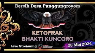 LIVE KETOPRAK BHAKTI KUNCORO DALAM RANGKA BERSIH DESA PANGGUNGROYOM TAHUN 2024