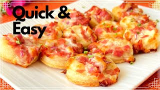 EASY PUFF PASTRY APPETIZER RECIPE | Easy Appetizer Recipes for Beginners