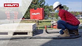 HILTI LIVE Démonstration du plus puissant des perforateurs-burineurs SDS MAX !