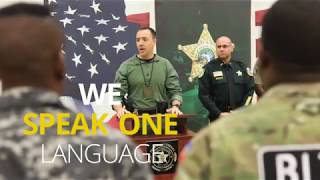 The National Haitian Police Train with PBSO for a week.