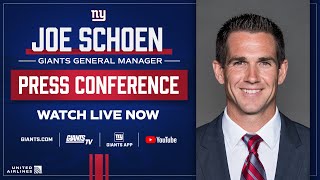 🔴 LIVE: GM Joe Schoen Press Conference