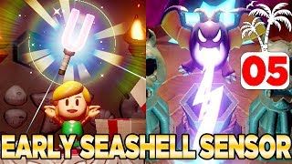 Get the Seashell Sensor EALRY & Warp Points  in Link's Awakening Switch - 100% Walkthrough 05