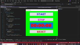 Most Simple and Easy Timer in C# Winforms Application