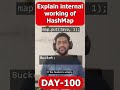 Explain internal working of a HashMap? #java #interview #interviewtips