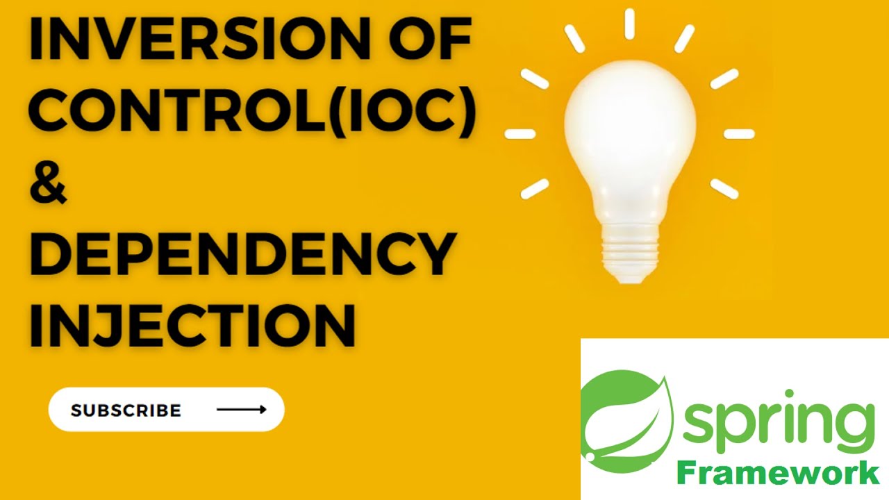 Inversion Of Control And Dependency Injection In Spring Framework #java ...