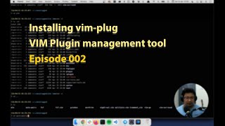 Vim | Installing vim-plug | EP002