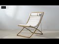 Removable Folding Lounge Chair | Indoor And Outdoor Furniture