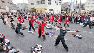 [4K] 中京高校『サプライズ』　瑞浪バサラカーニバル 2024（バサカニ） 公園通線南会場