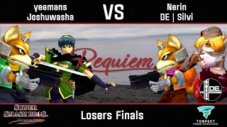 yeemans \u0026 Joshuwasha vs Nerin \u0026 DE | Silvi - Melee Doubles Losers Finals -  Requiem