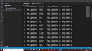 Periodic Table project| Basic Python project#python_project
