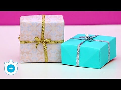 How to make gift box with paper - Very Easy How to make gift box with paper - Very Easy