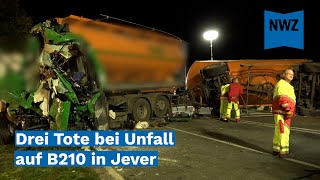 Drei Tote bei Unfall auf B210 in Jever