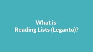 Reading Lists- FGCU Library Resources in Canvas